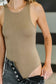 Any Time, Any Place Bodysuit in Mocha Brown