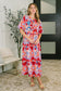 Art of Loving Bow Detail Floral Dress