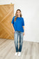 Bare Necessitee Relaxed Tee in Ocean Blue