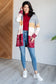 Bring the Warmth Color Block Cardigan