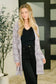 Brixton Tweed Midi Blazer in Lavender Ivory