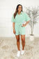 Comfort Me Striped Romper