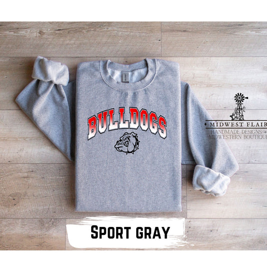 Bulldogs Graphic Sweatshirt