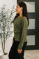 Dinner Plans Dolman Long Sleeve