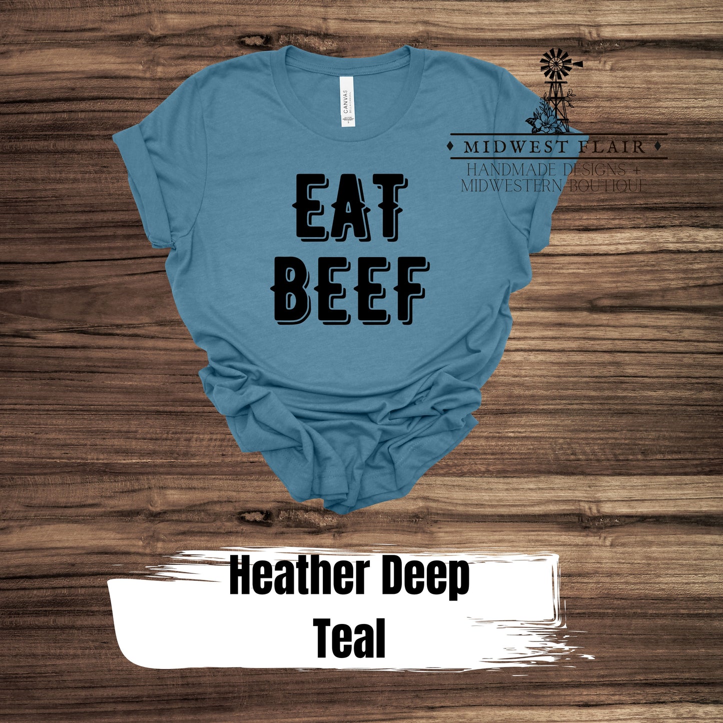 Eat Beef Graphic T-Shirt