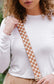 Lizzie Checkered Adjustable Bag Strap