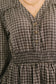 Fairytale Plot Plaid Midi Dress