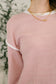 Feeling Restless Textured Drop Shoulder Top