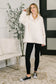 Fluffy Flurry Snap Button Pullover