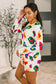 Forever Young Floral Top and Shorts Set