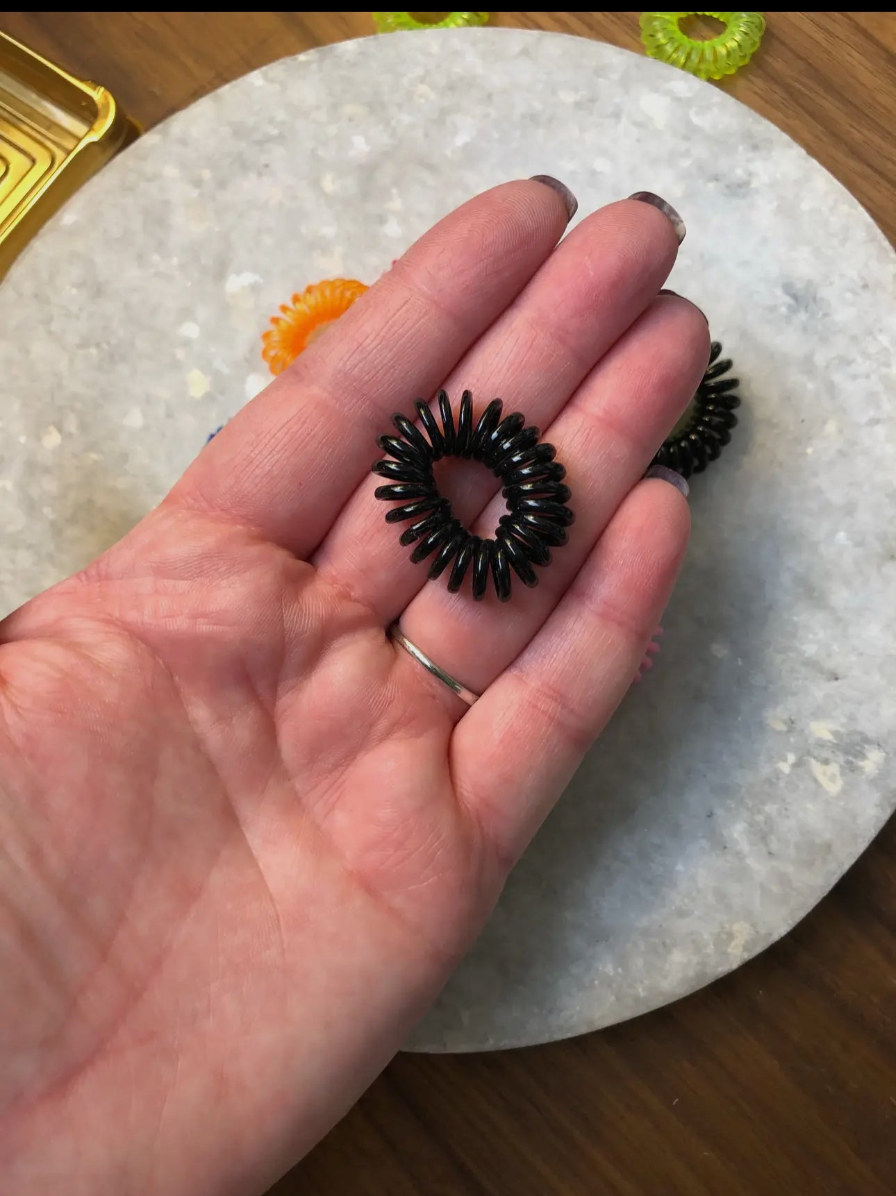 Mini Hair Coils- set of 6