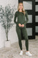 Get Me Cozy Set in Dark Olive