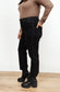 High Waist Mom Fit Jeans In Black