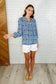 I Gave You My Heart Floral Babydoll Blouse