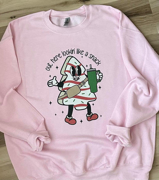 Out here- Crewneck