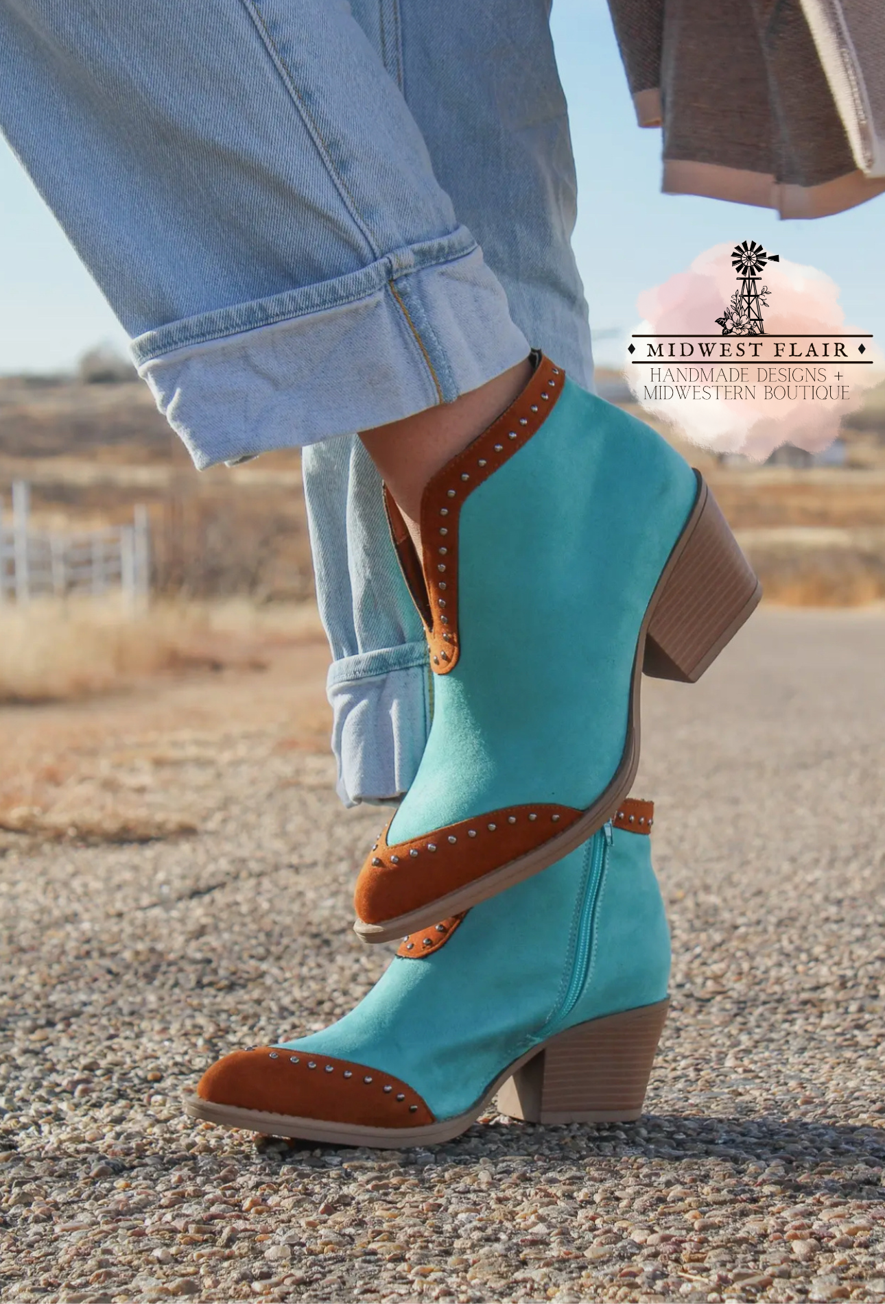 Blue Eyed Beauty Booties