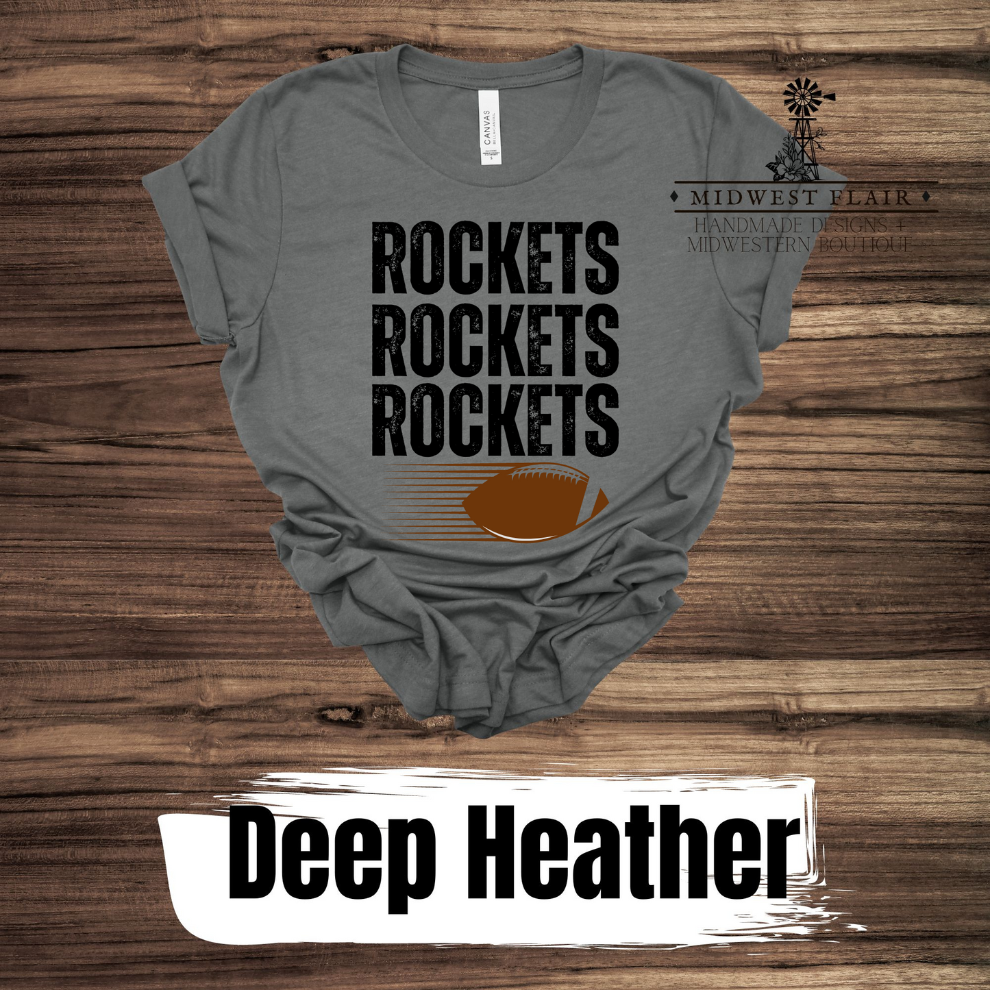 Rockets Football- T-Shirt [Multiple colors]