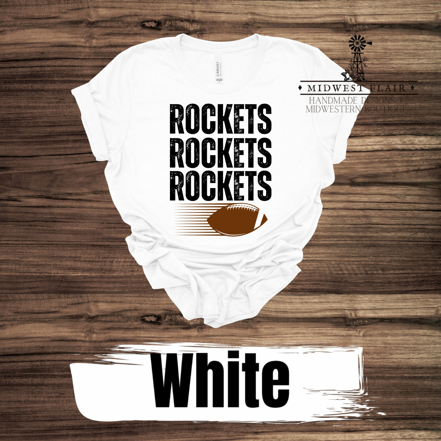 Rockets Football- T-Shirt [Multiple colors]