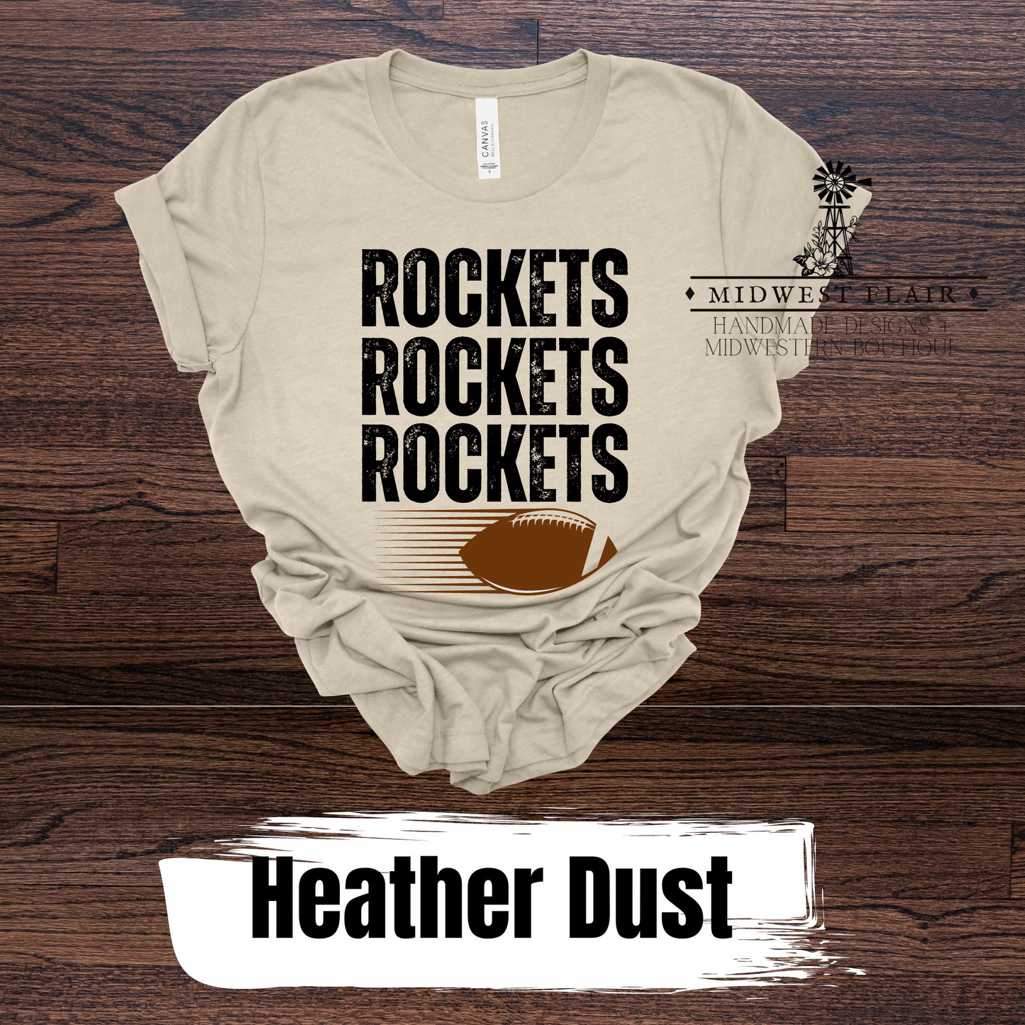 Rockets Football- T-Shirt [Multiple colors]