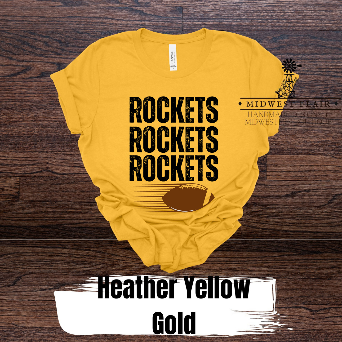 Rockets Football- T-Shirt [Multiple colors]