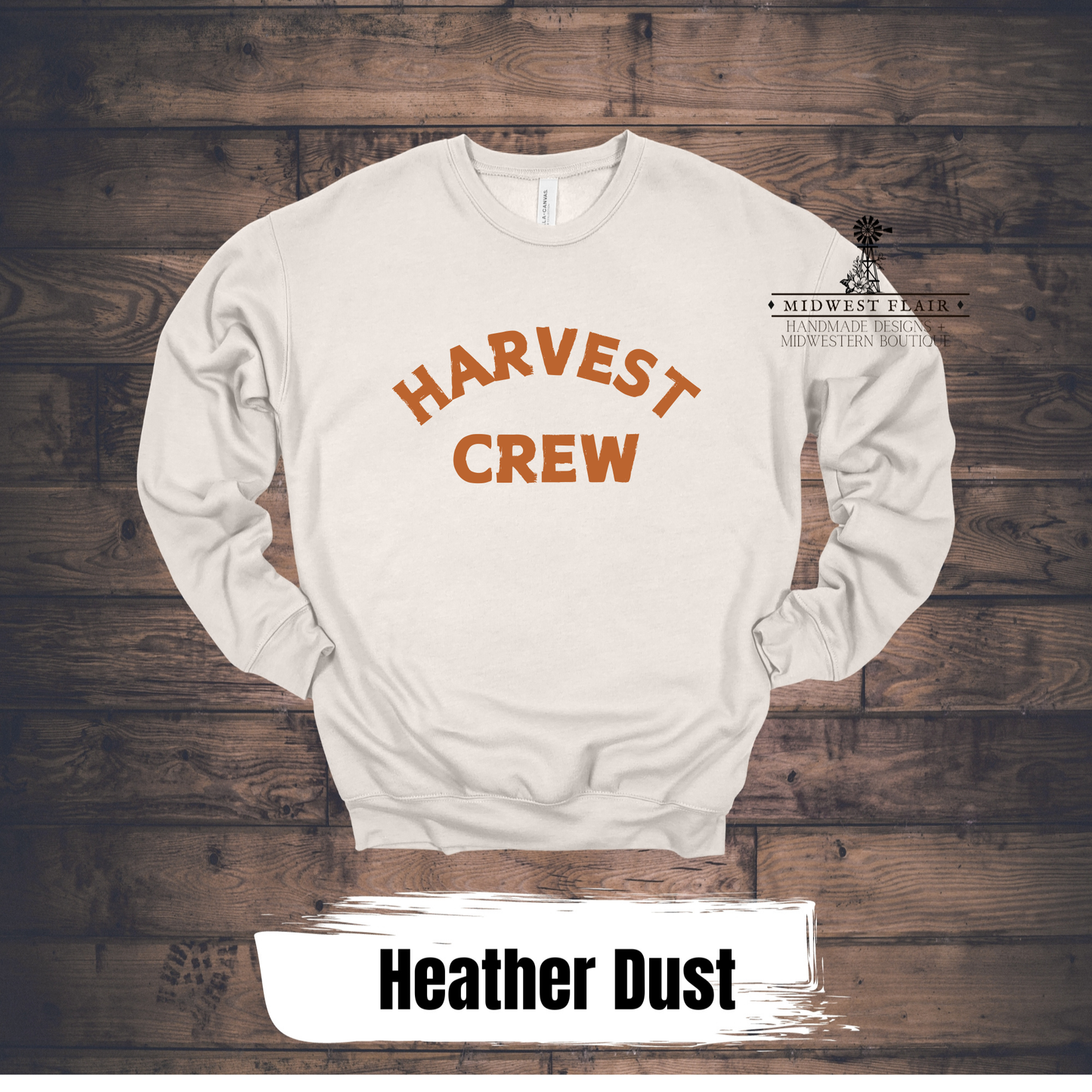 Harvest Crew Graphic Crewneck