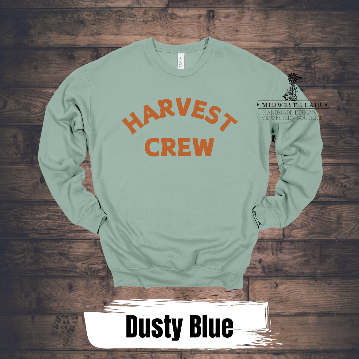 Harvest Crew Graphic Crewneck