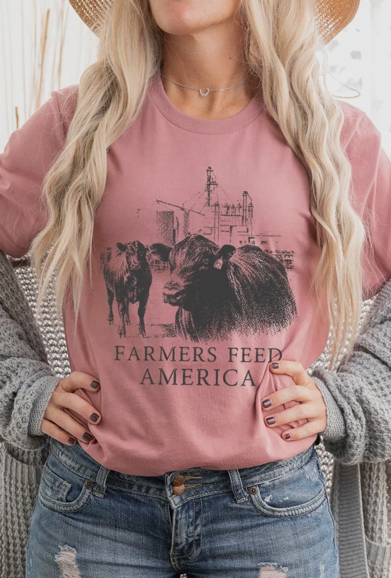 Farmers Feed America- T Shirt [Multiple Colors]