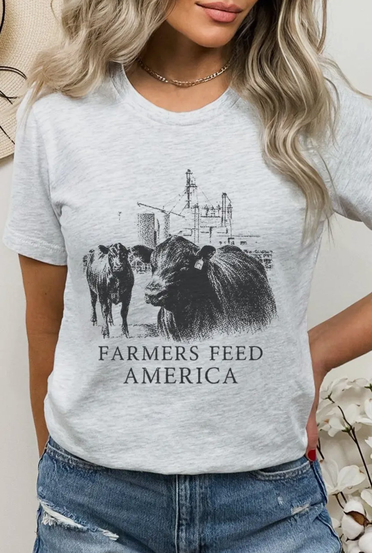 Farmers Feed America- T Shirt [Multiple Colors]