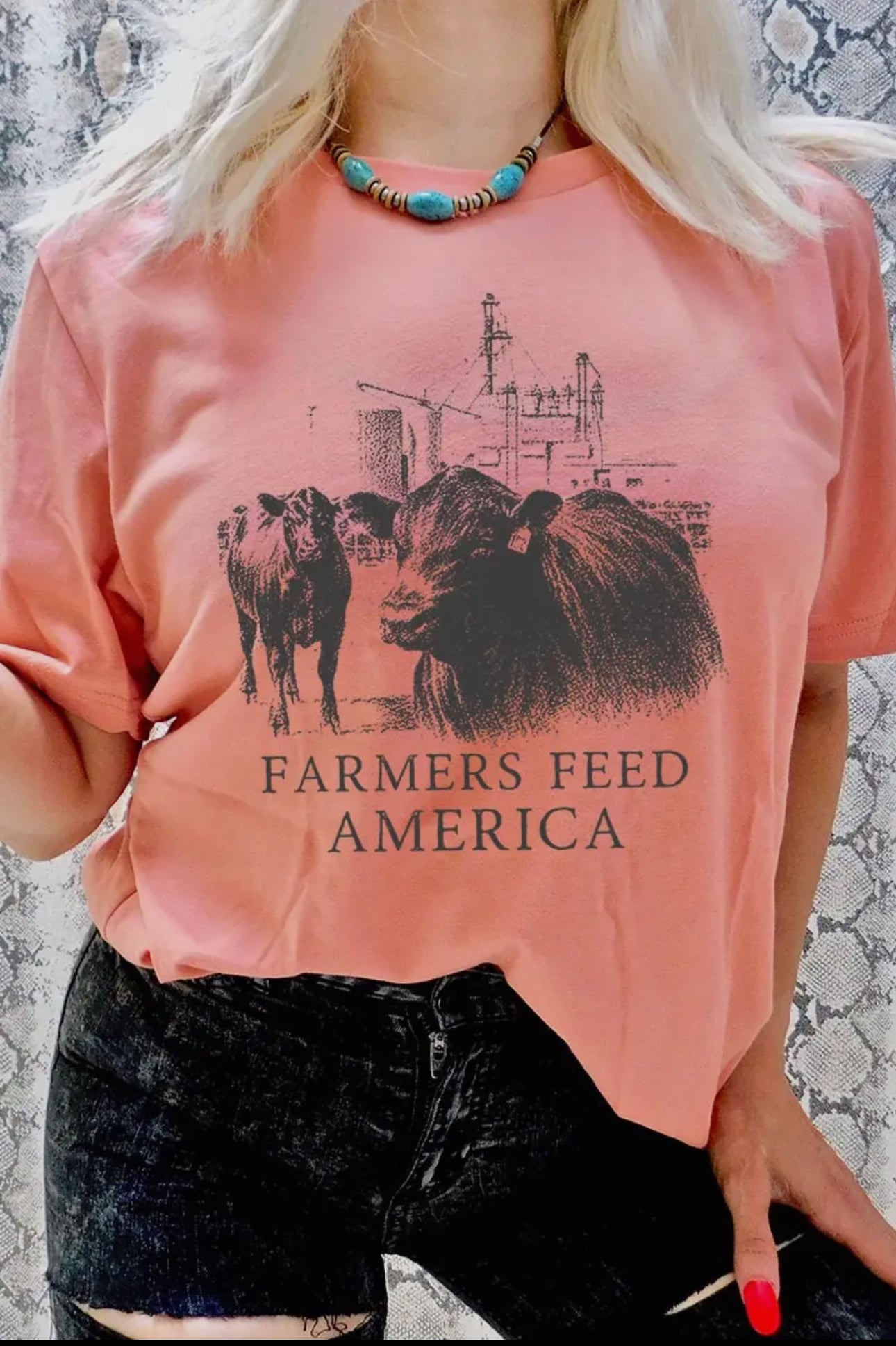 Farmers Feed America- T Shirt [Multiple Colors]