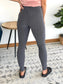 Take It Easy Tik-Tok Pocket Leggings in Grey