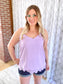 Everyday Scallop Cami in Lavender