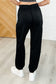 Jog and Snog Joggers in Black