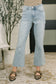 Martha Mid Rise Kick Flare w Raw Hem