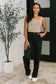 Keira High Waist Cargo Wide in Black