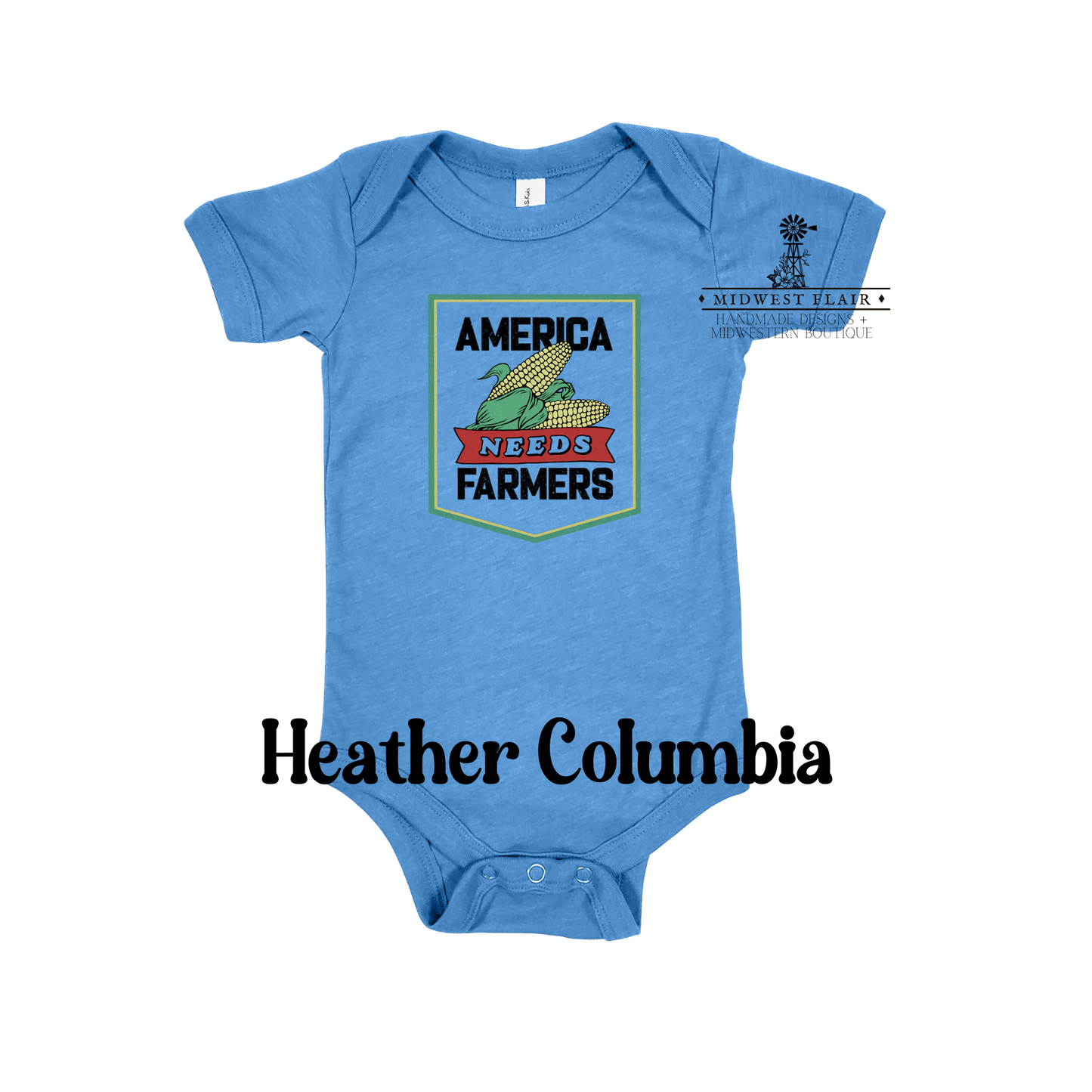 America Needs Farmers - Infant [Choose Your Color]