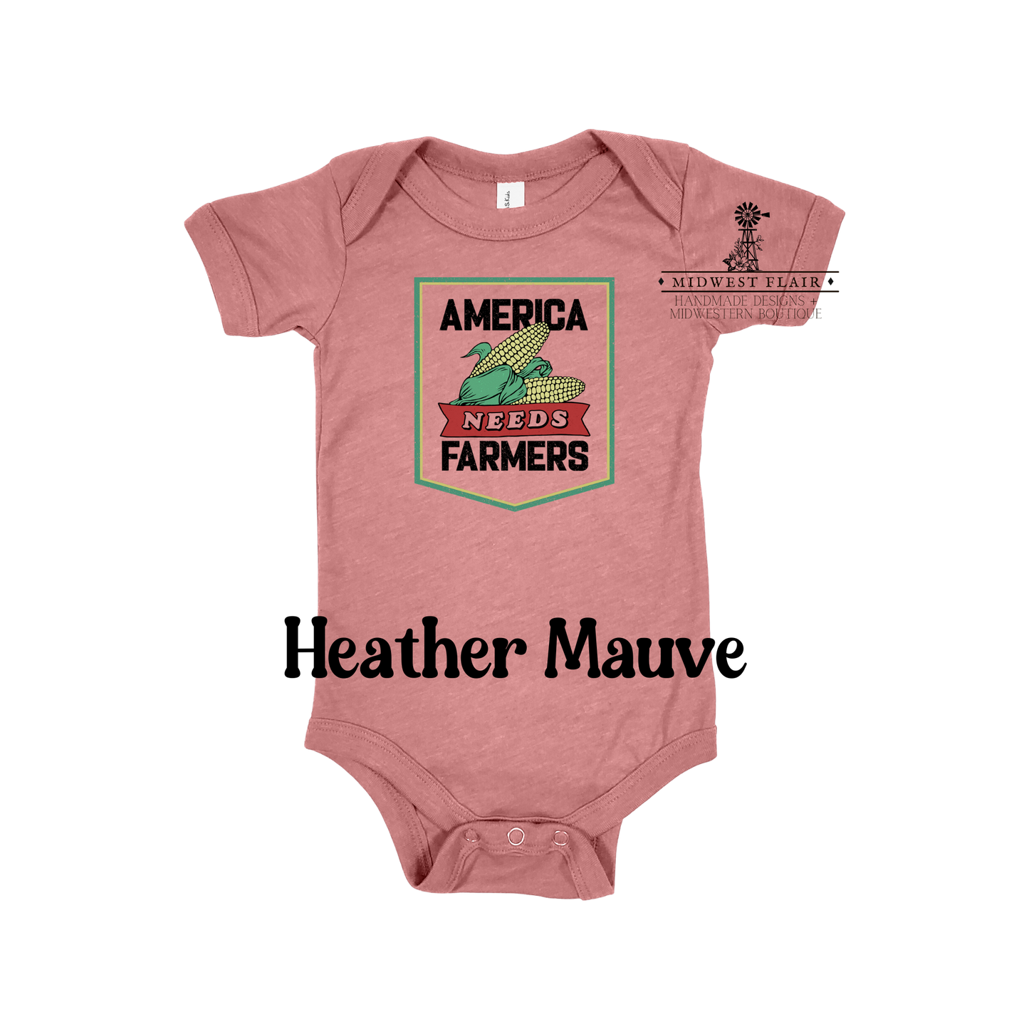 America Needs Farmers - Infant [Choose Your Color]