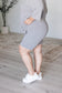 Live and Play Luxe Biker Set in Grey