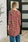 Lizzy Cardigan in Chocolate Paisley