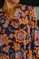 Lizzy Long Sleeve Dress in Chocolate Floral