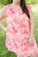 Coral Splash Dress