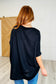 Minimal Muse Batwing Tee in Black