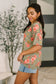 More Than Butterflies Floral V-Neck Top