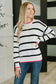 Much to My Relief Striped Sweater