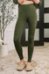 Next to Nothing Top and Bottom Set in Dark Olive