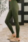 Next to Nothing Top and Bottom Set in Dark Olive