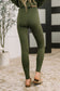 Next to Nothing Top and Bottom Set in Dark Olive