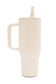 No Spill 40oz Tumbler in Off White