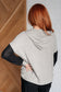 Pull Up Your Sleeves Color Block Hoodie -9/30/2025 NEW