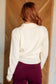 Requisite Request Surplice Crop Sweater