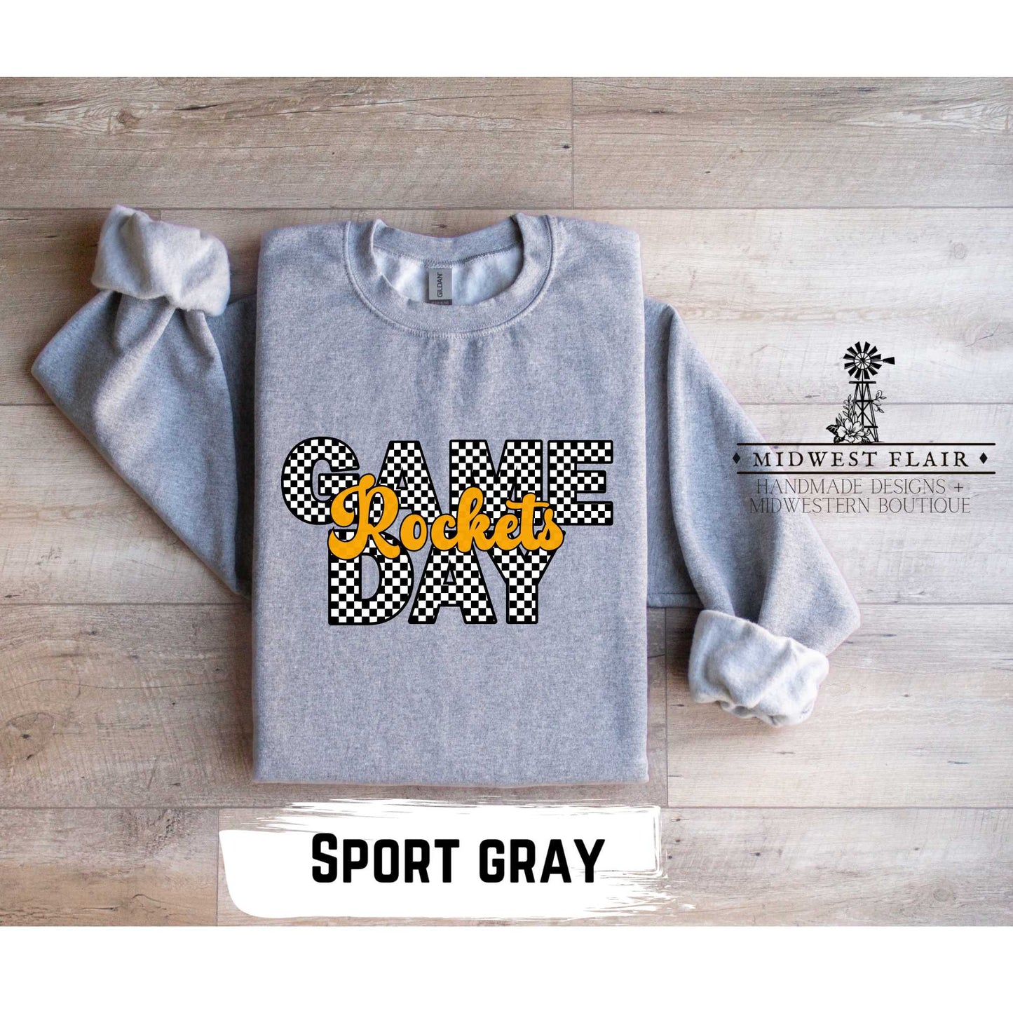 Rockets Game Day Graphic Sweatshirt